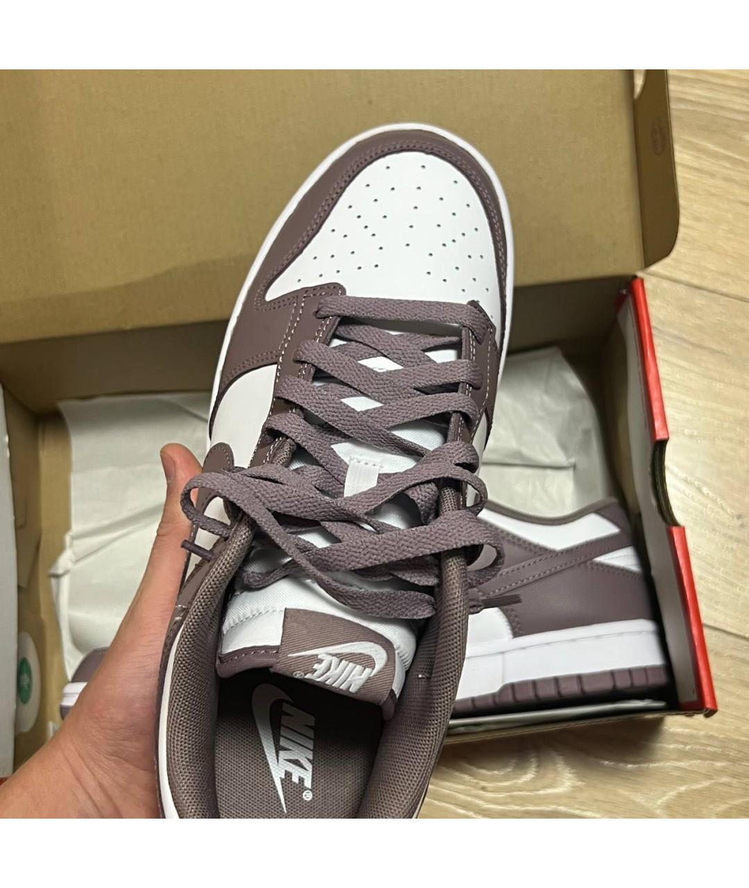NIKE Фиолетовые низкие кроссовки / кеды, фото 8