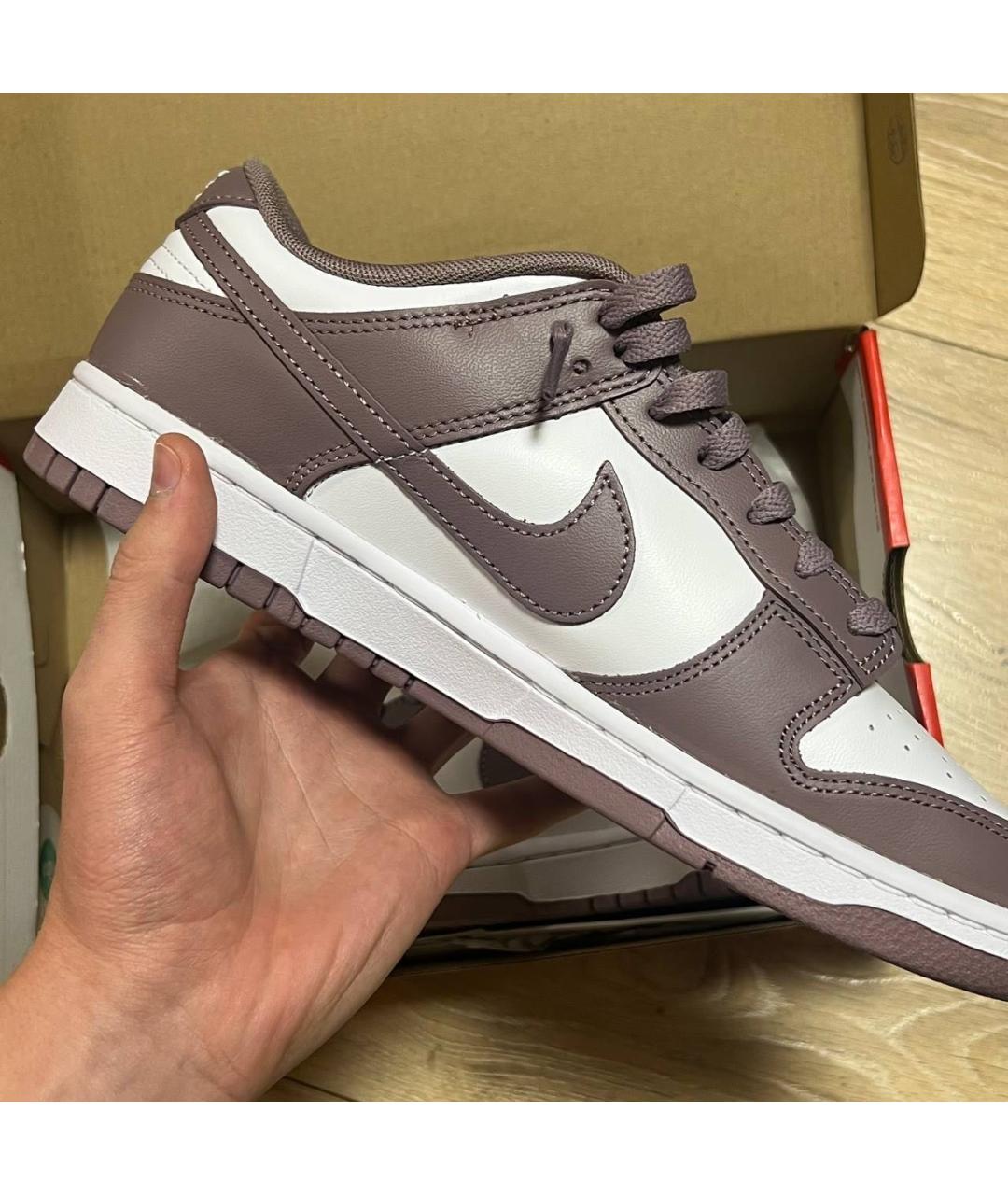 NIKE Фиолетовые низкие кроссовки / кеды, фото 6