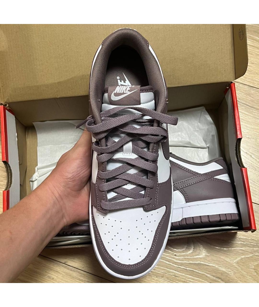 NIKE Фиолетовые низкие кроссовки / кеды, фото 5