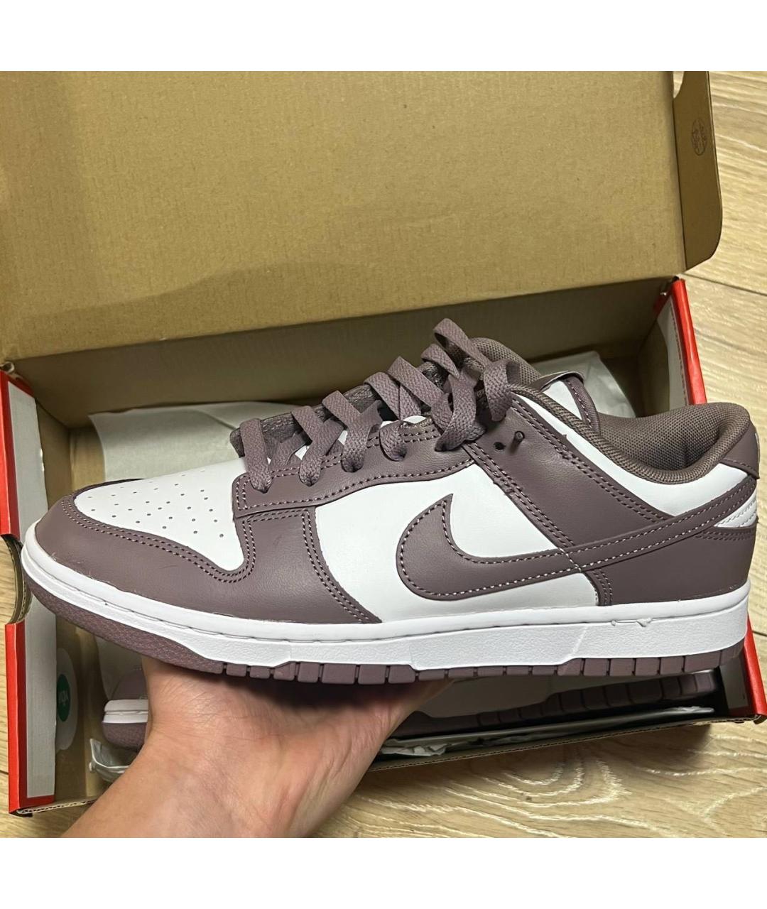 NIKE Фиолетовые низкие кроссовки / кеды, фото 4