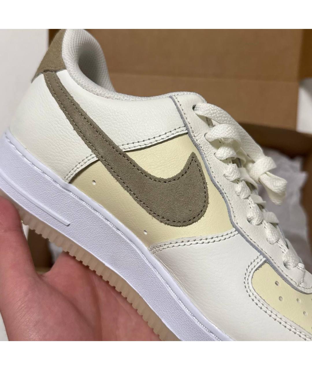 NIKE Кожаные низкие кроссовки / кеды, фото 6