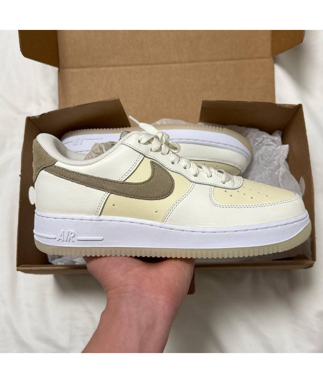 NIKE Кожаные низкие кроссовки / кеды, фото 2