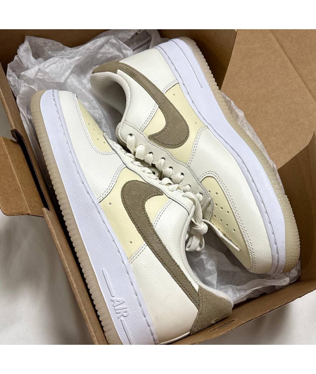 NIKE Кожаные низкие кроссовки / кеды, фото 7