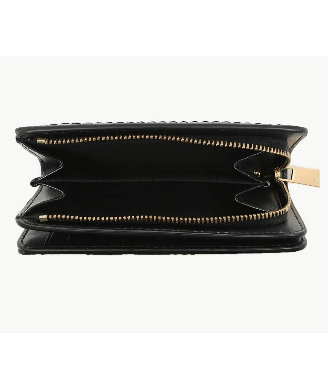 MARC JACOBS Черный кожаный кошелек, фото 2