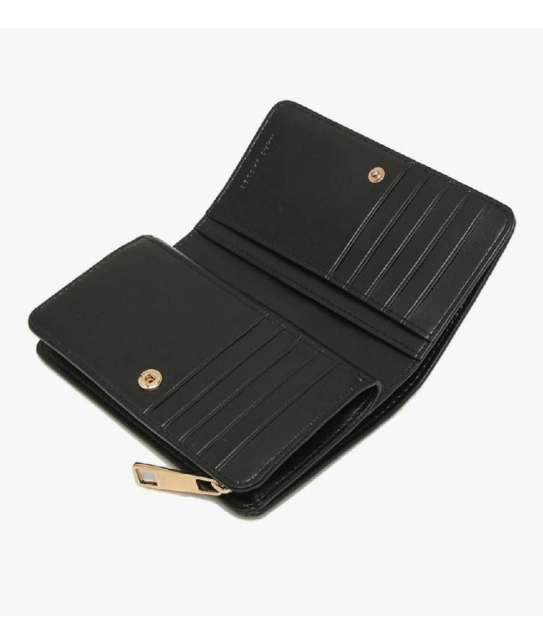 MARC JACOBS Черный кожаный кошелек, фото 3