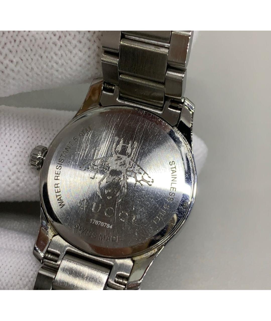 GUCCI Серебряные часы, фото 3