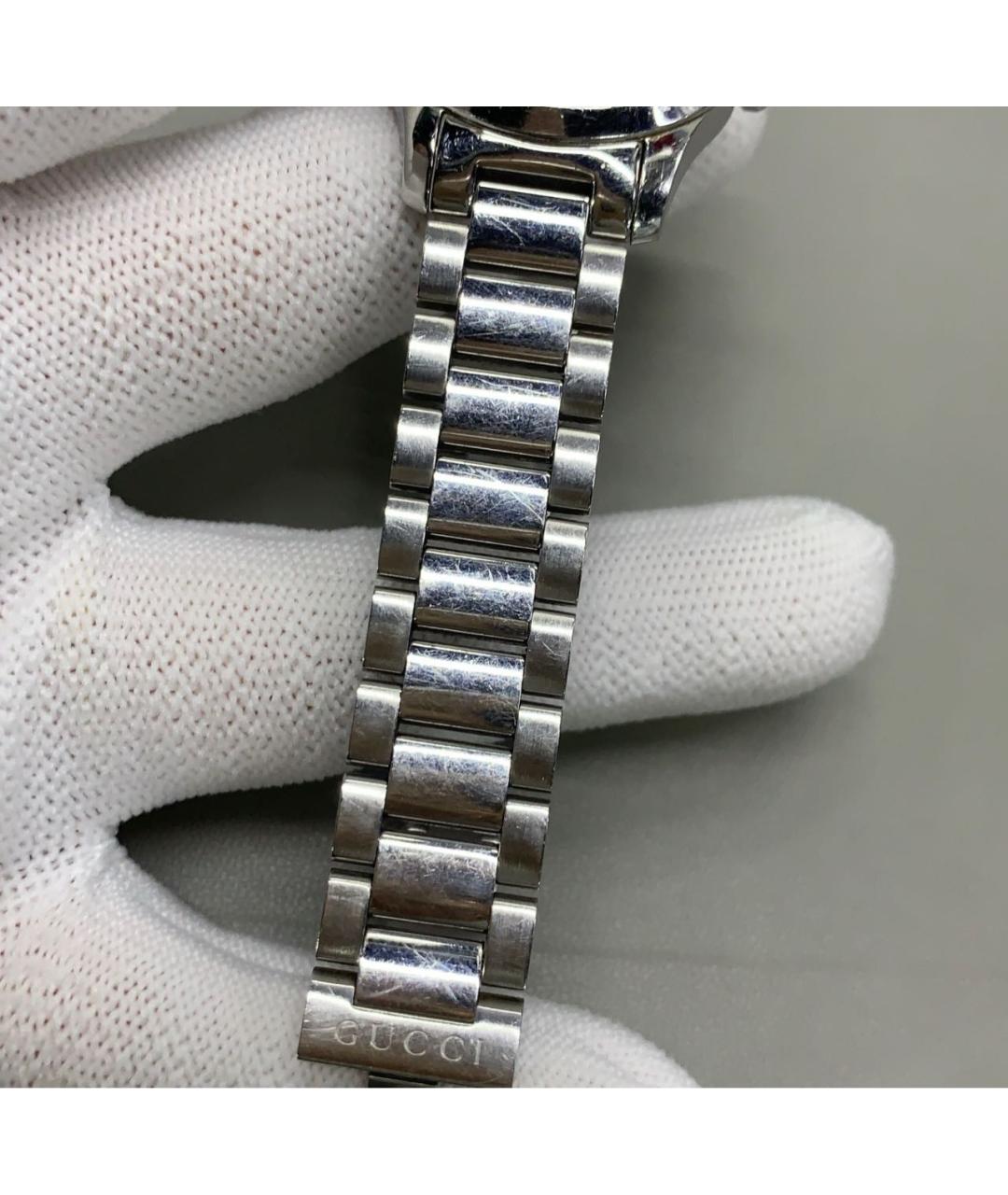 GUCCI Серебряные часы, фото 7