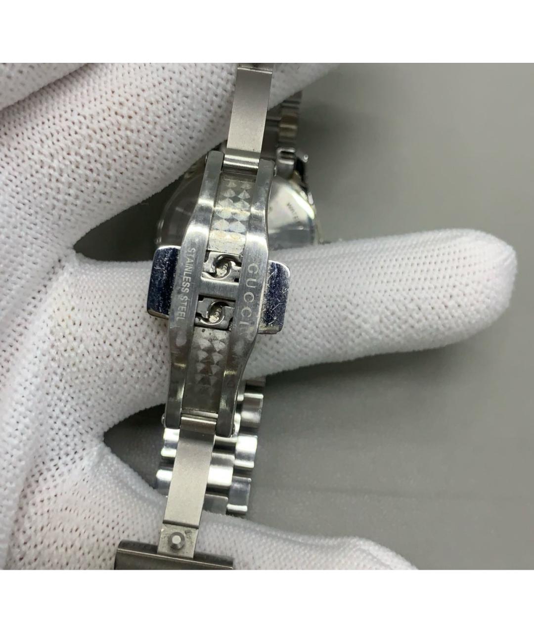 GUCCI Серебряные часы, фото 5