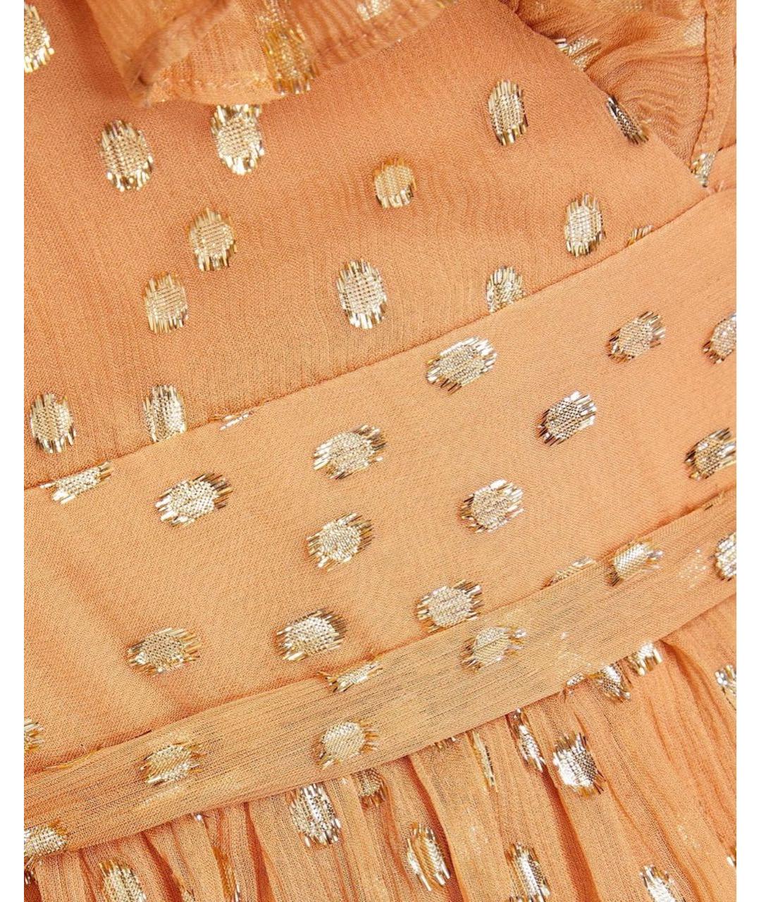 ZIMMERMANN Бежевое шелковое коктейльное платье, фото 4