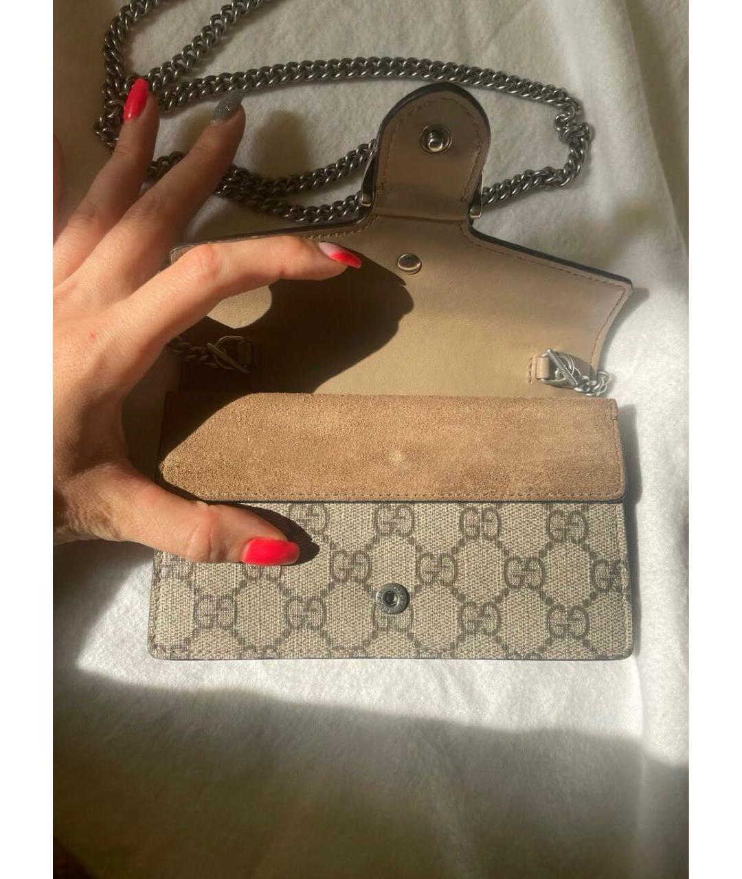 GUCCI Бежевая сумка через плечо, фото 3