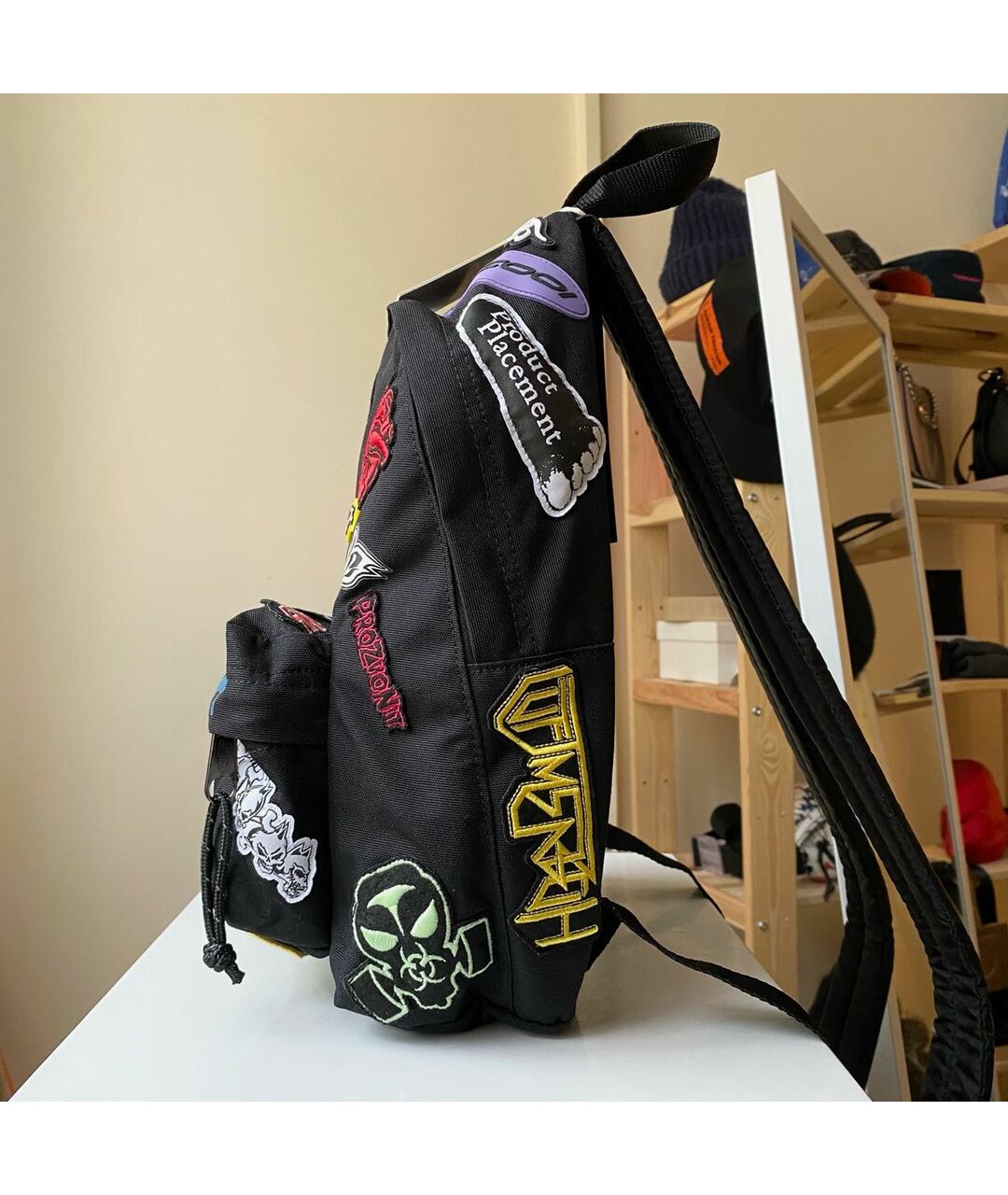 VETEMENTS Черный рюкзак, фото 3