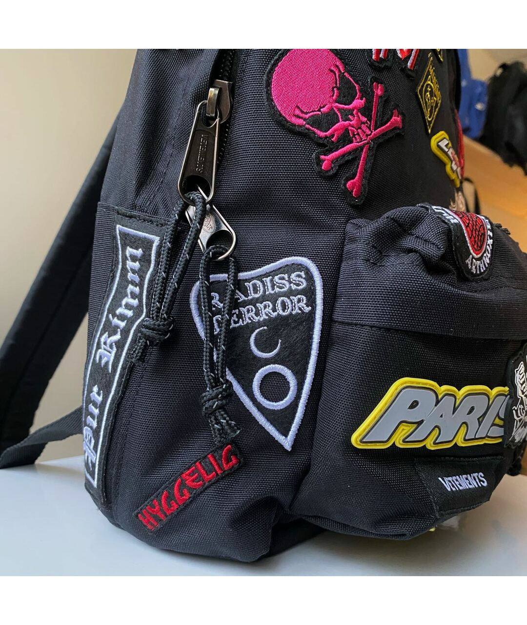 VETEMENTS Черный рюкзак, фото 5