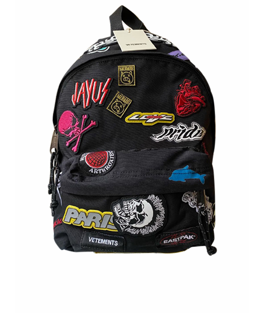 VETEMENTS Черный рюкзак, фото 1