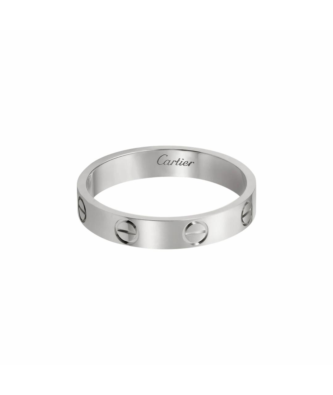CARTIER Серебряное кольцо из белого золота, фото 1