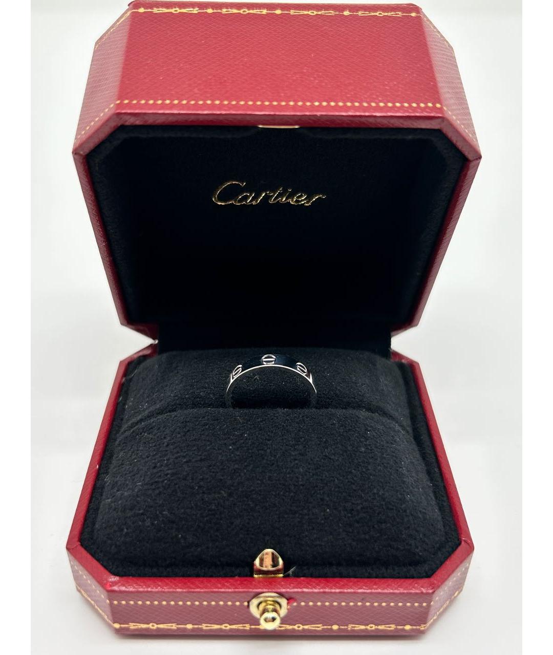 CARTIER Серебряное кольцо из белого золота, фото 2