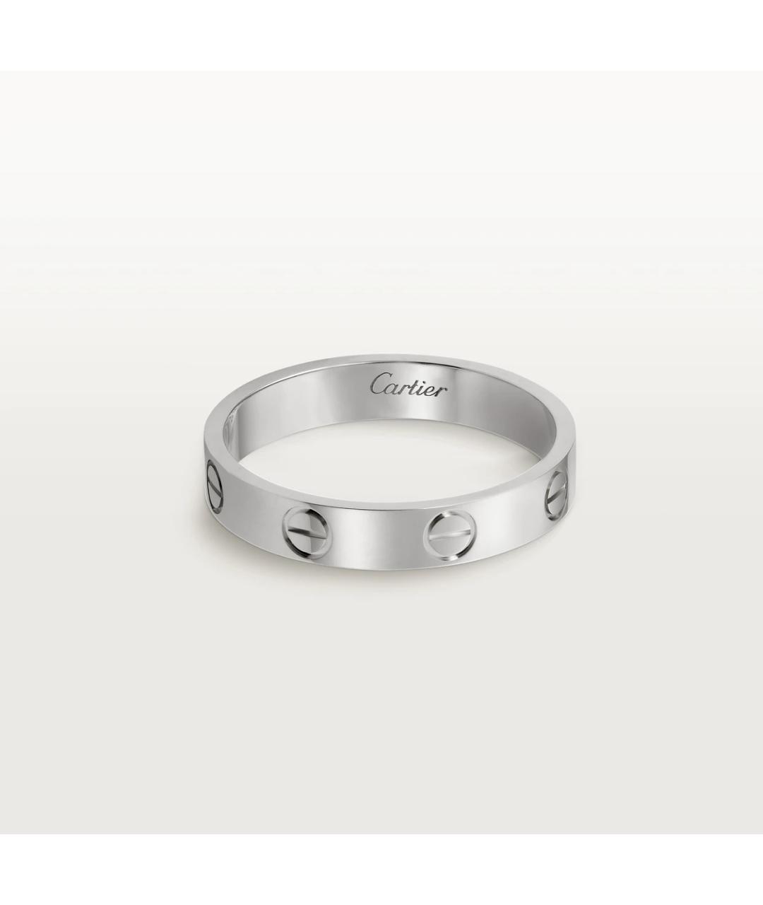 CARTIER Серебряное кольцо из белого золота, фото 6