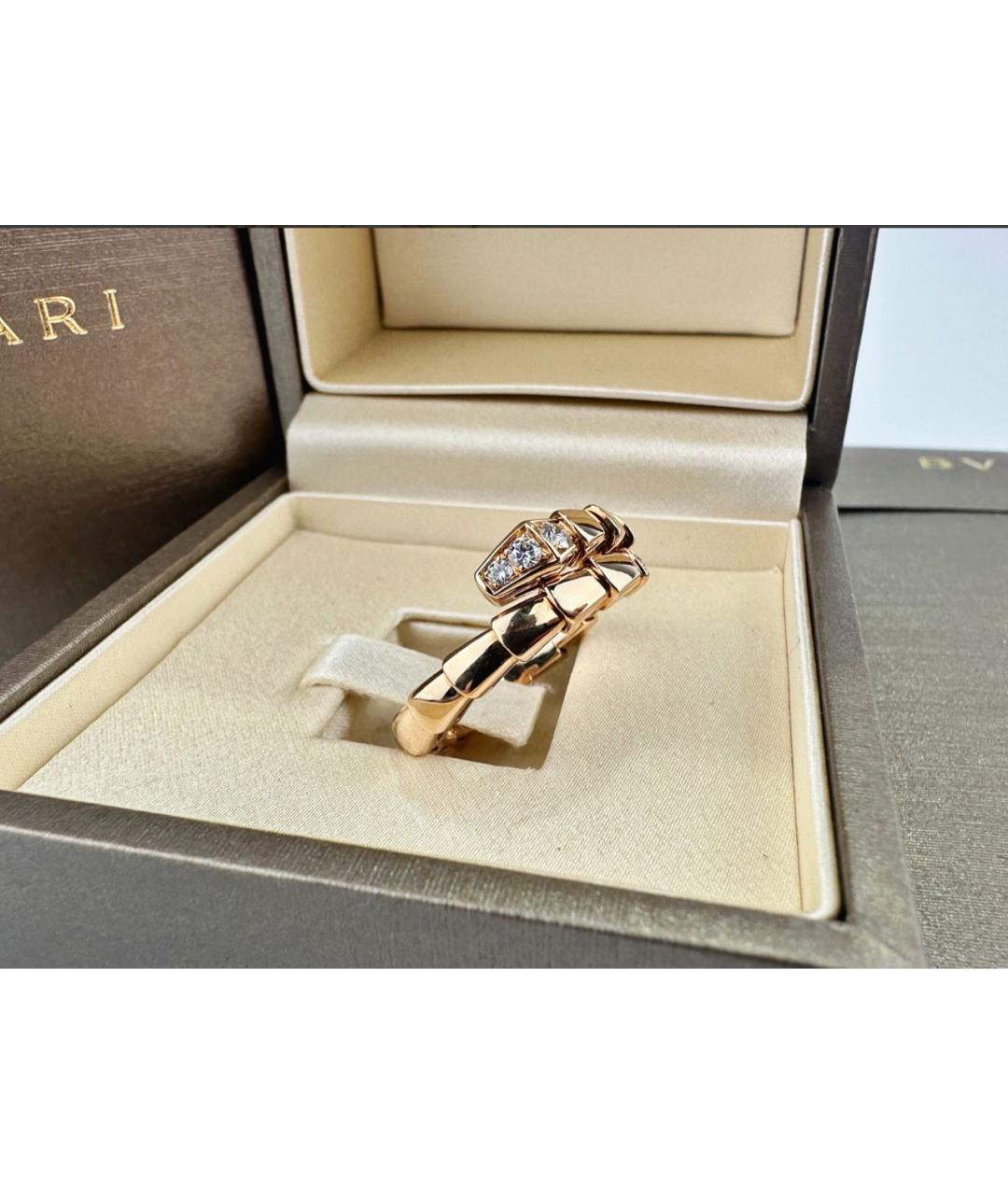 BVLGARI Розовое кольцо из розового золота, фото 4