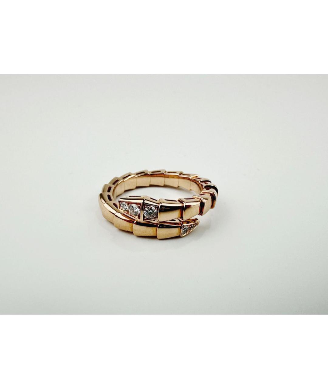 BVLGARI Розовое кольцо из розового золота, фото 3