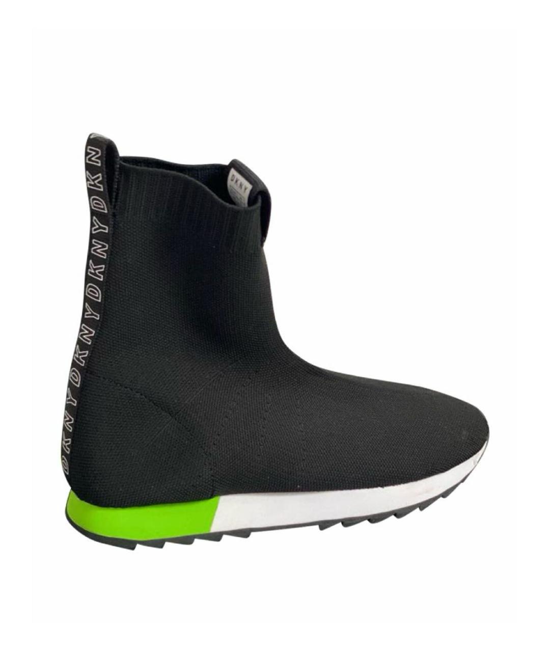 DKNY KIDS Черные текстильные ботинки, фото 1