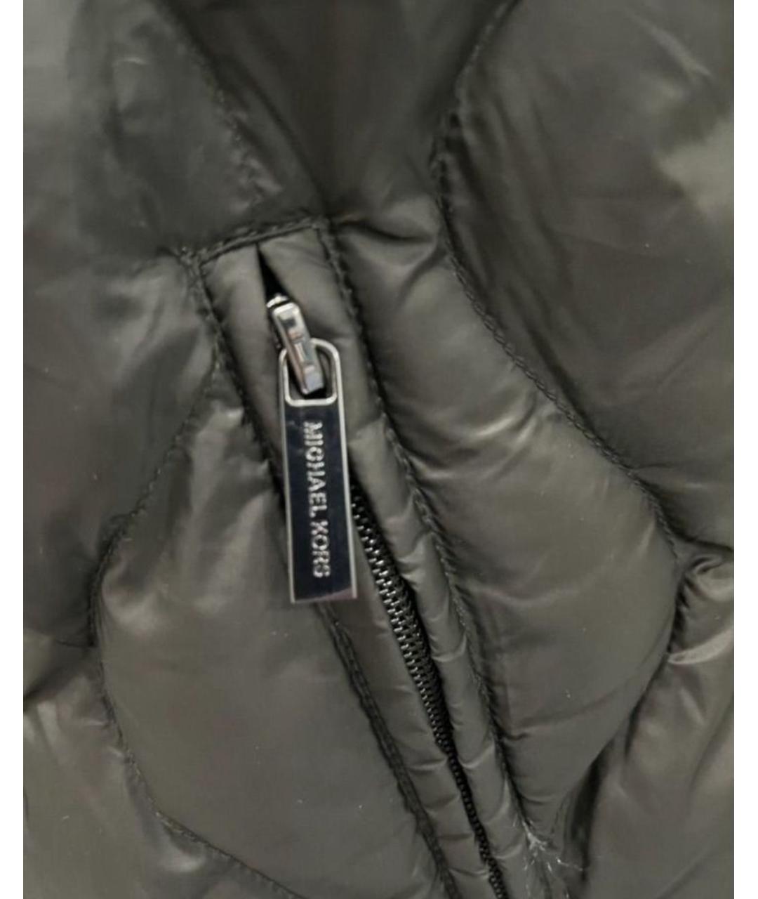 MICHAEL KORS Хаки полиэстеровая куртка, фото 5
