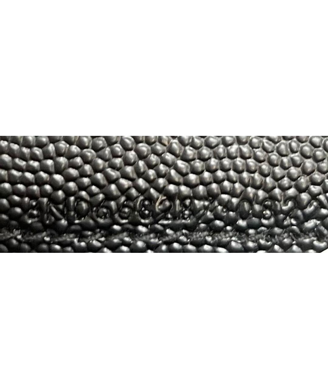 SAINT LAURENT Черный кожаный кошелек, фото 6