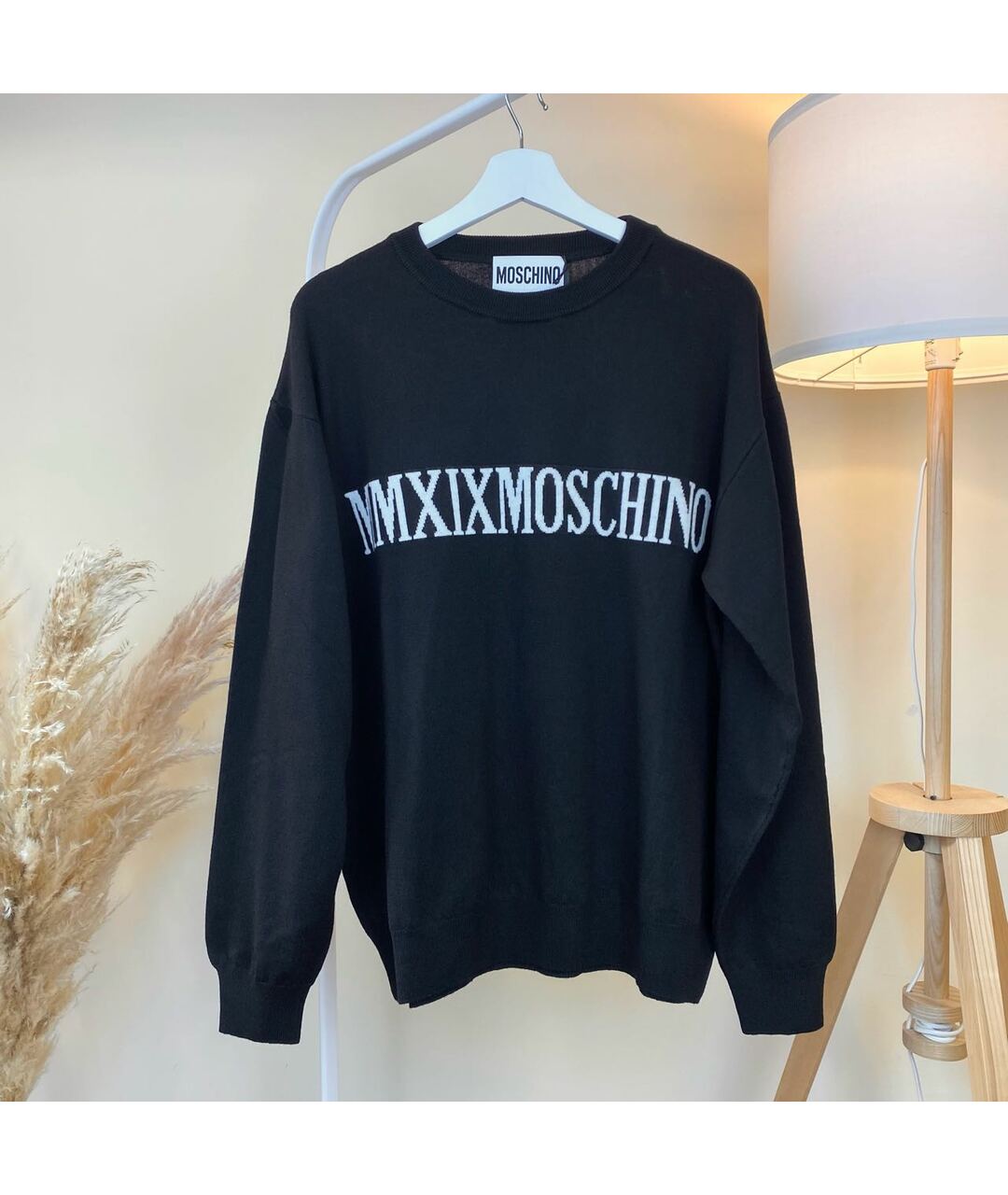 MOSCHINO Черный шерстяной джемпер / свитер, фото 7