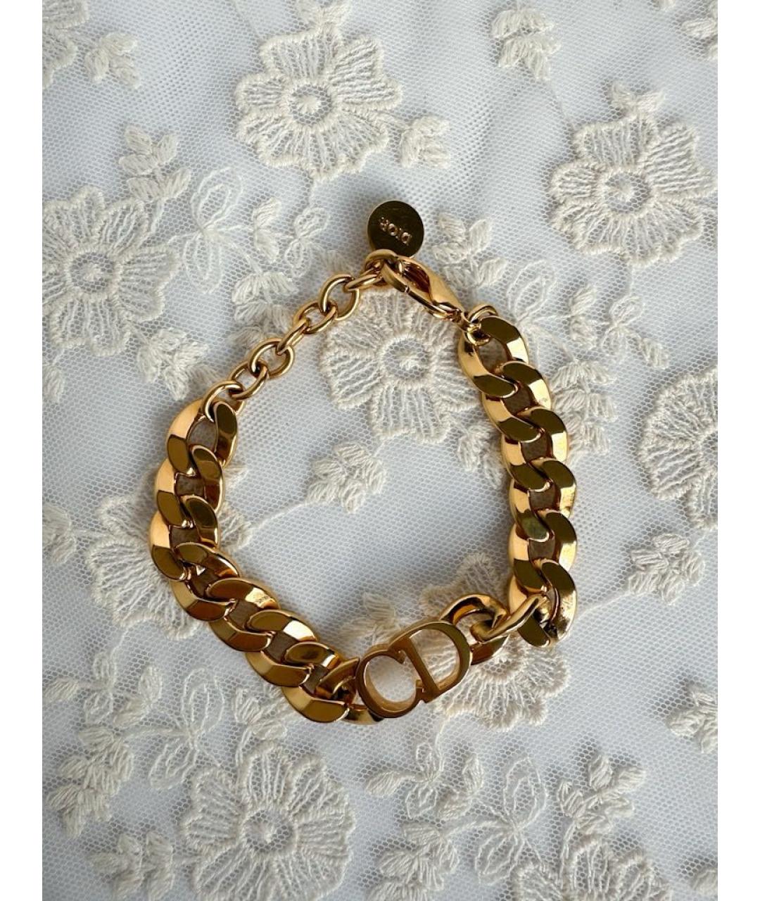 CHRISTIAN DIOR Золотой браслет, фото 5
