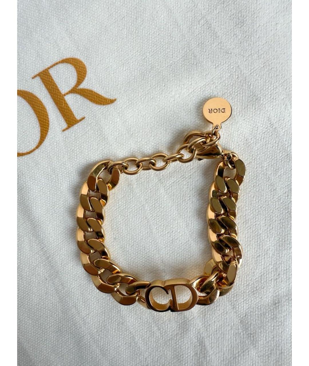 CHRISTIAN DIOR Золотой браслет, фото 4