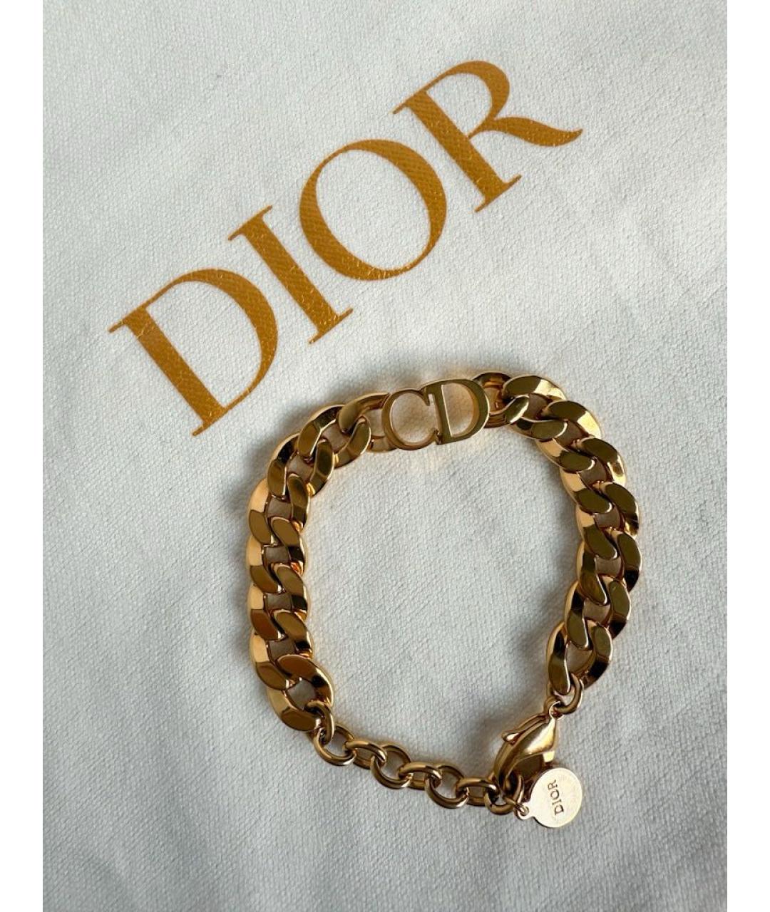 CHRISTIAN DIOR Золотой браслет, фото 3