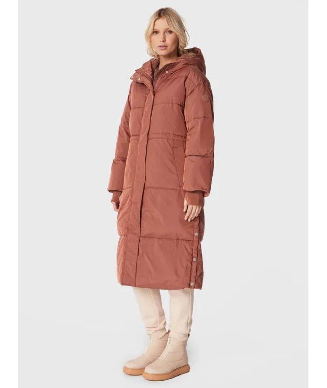 UGG AUSTRALIA Коричневый полиэстеровый пуховик, фото 7