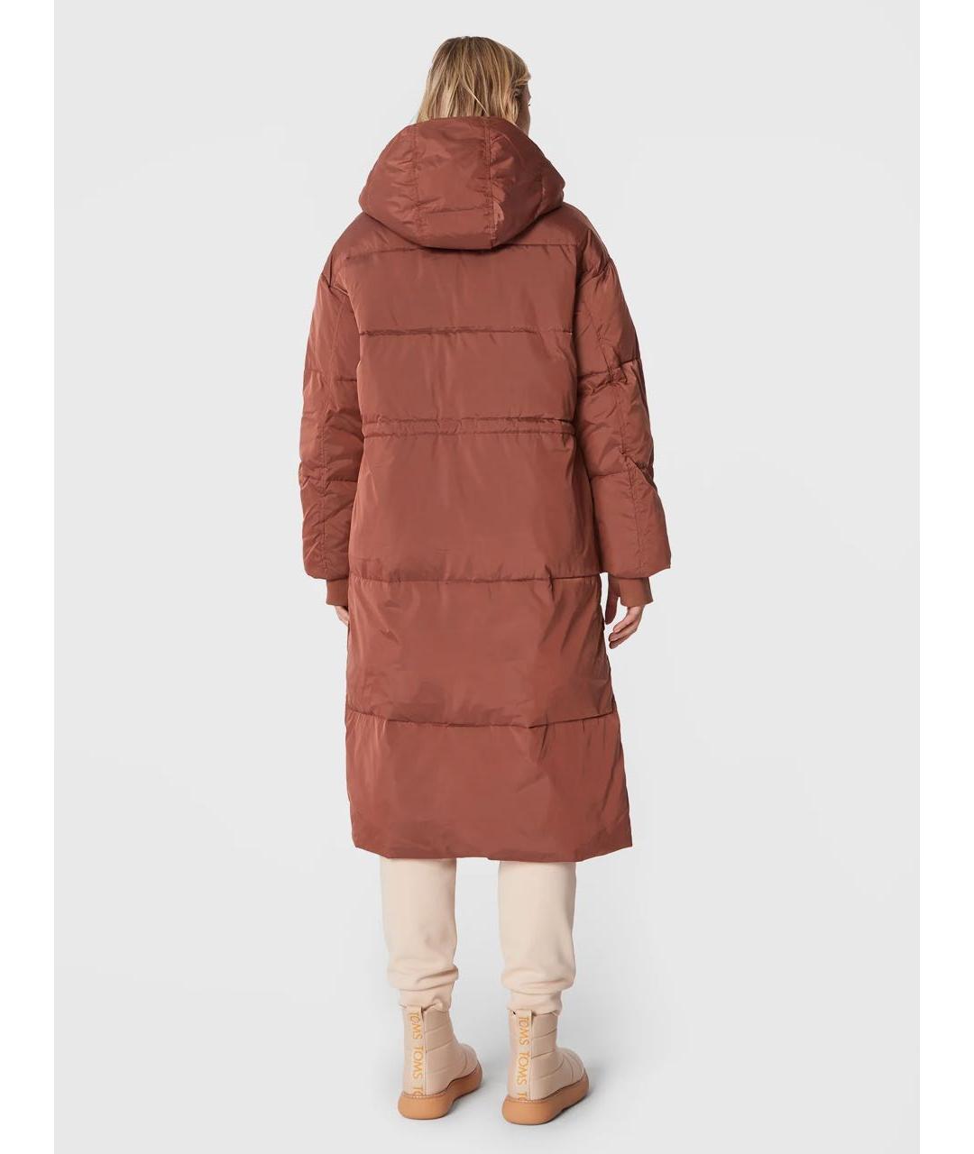 UGG AUSTRALIA Коричневый полиэстеровый пуховик, фото 3