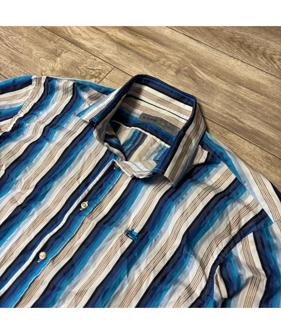 ETRO Хлопковая кэжуал рубашка, фото 2