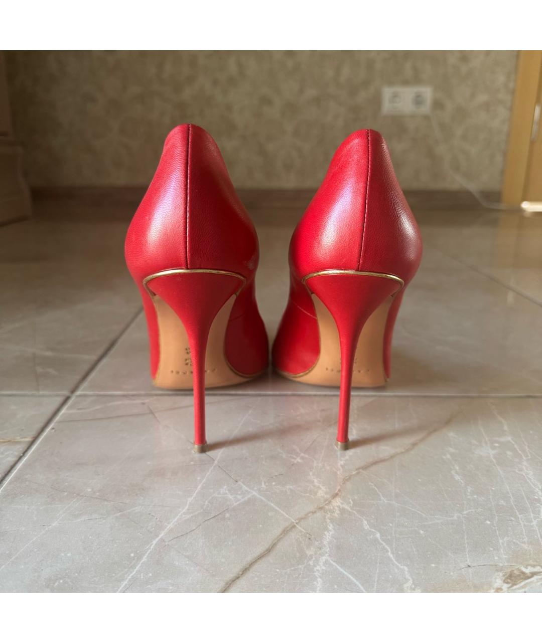 CASADEI Красные кожаные туфли, фото 3