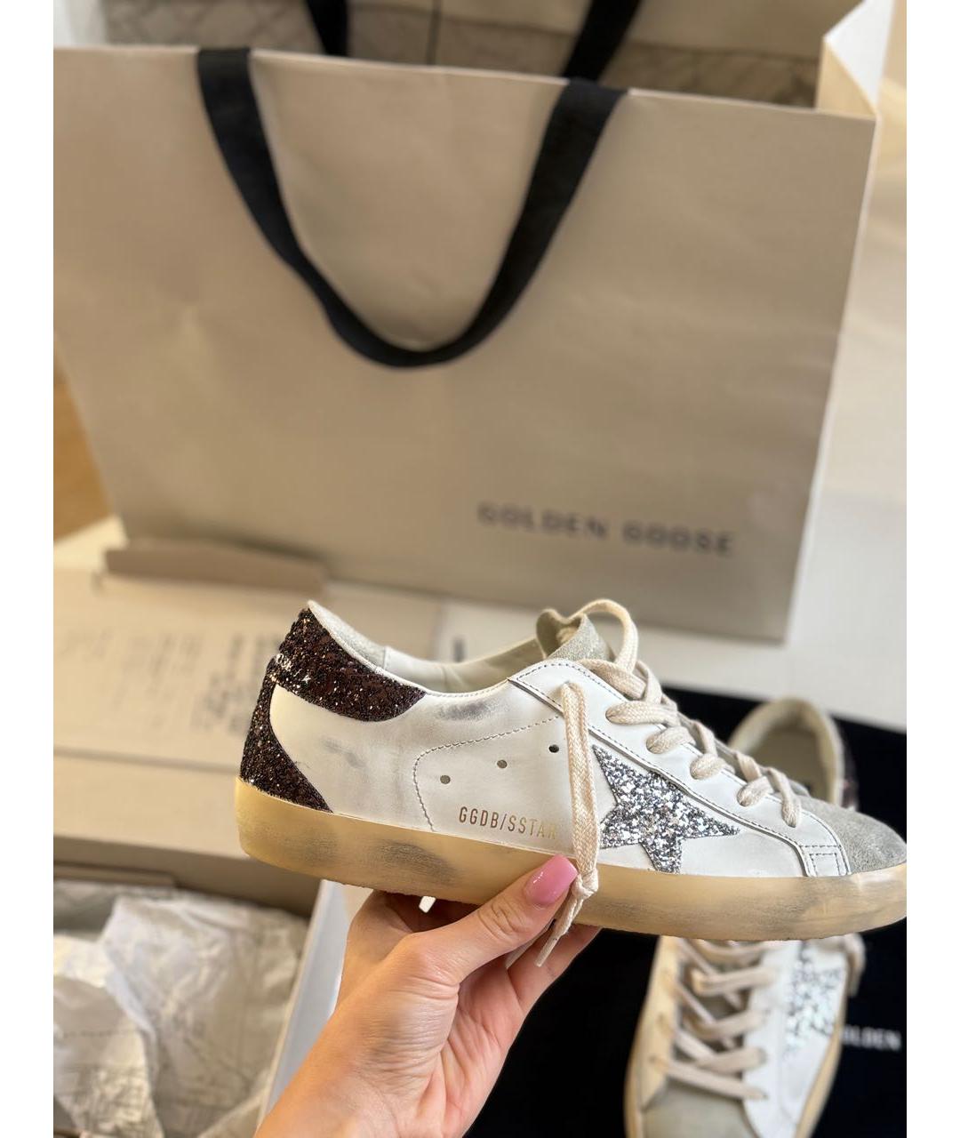 GOLDEN GOOSE DELUXE BRAND Белые кеды, фото 5