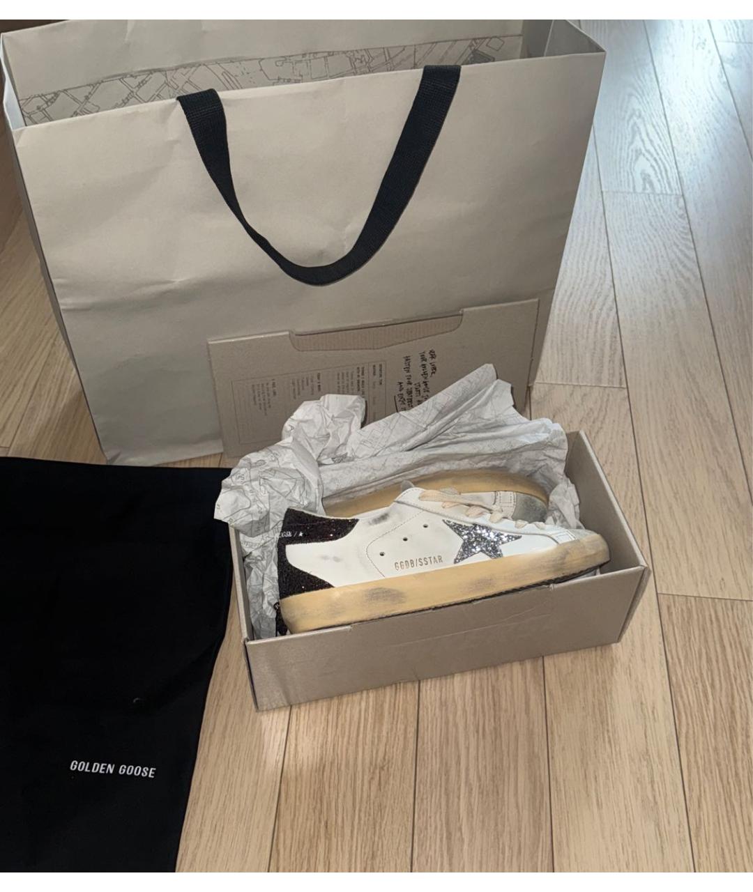 GOLDEN GOOSE DELUXE BRAND Белые кеды, фото 4