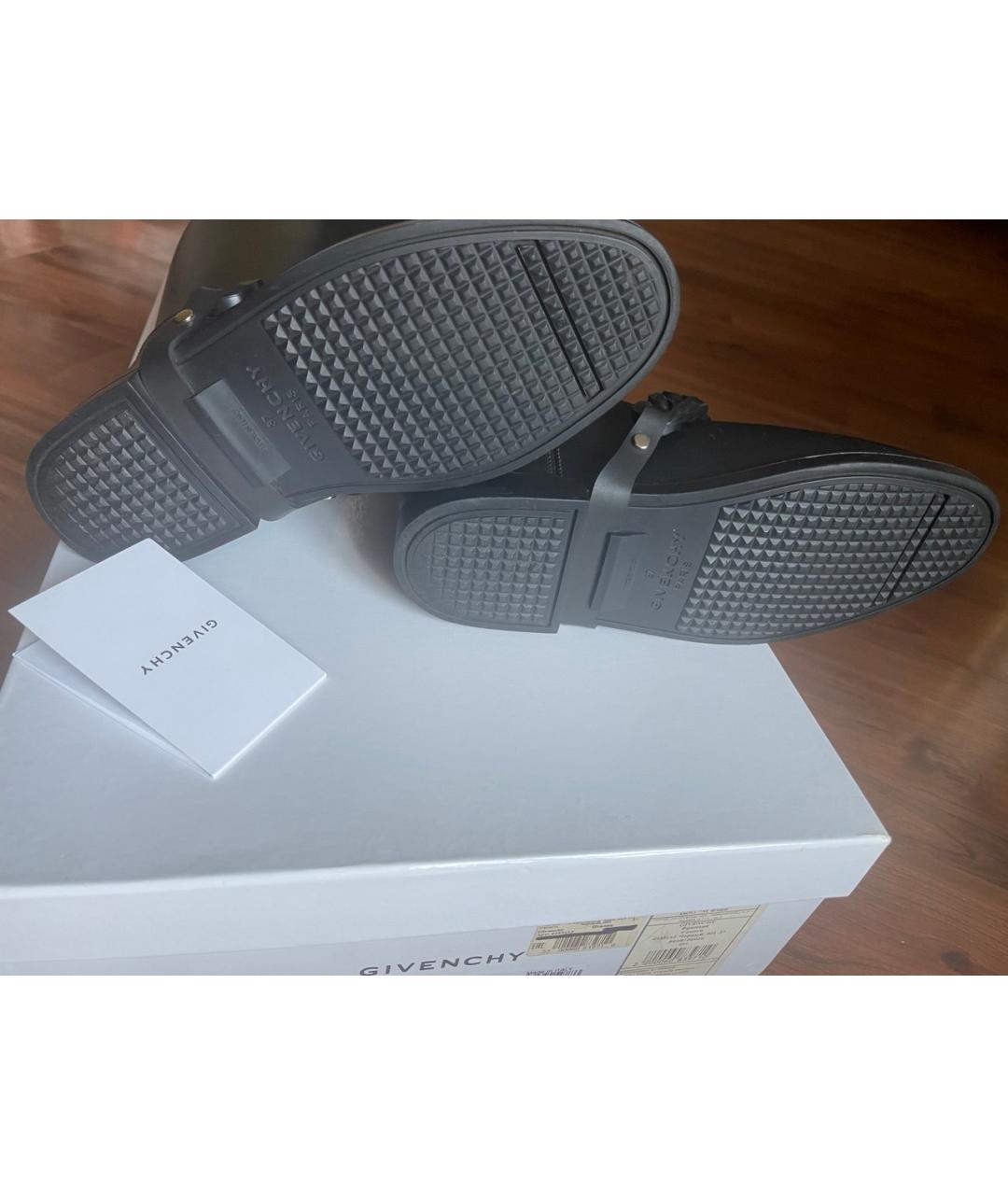 GIVENCHY Черные резиновые сапоги, фото 4