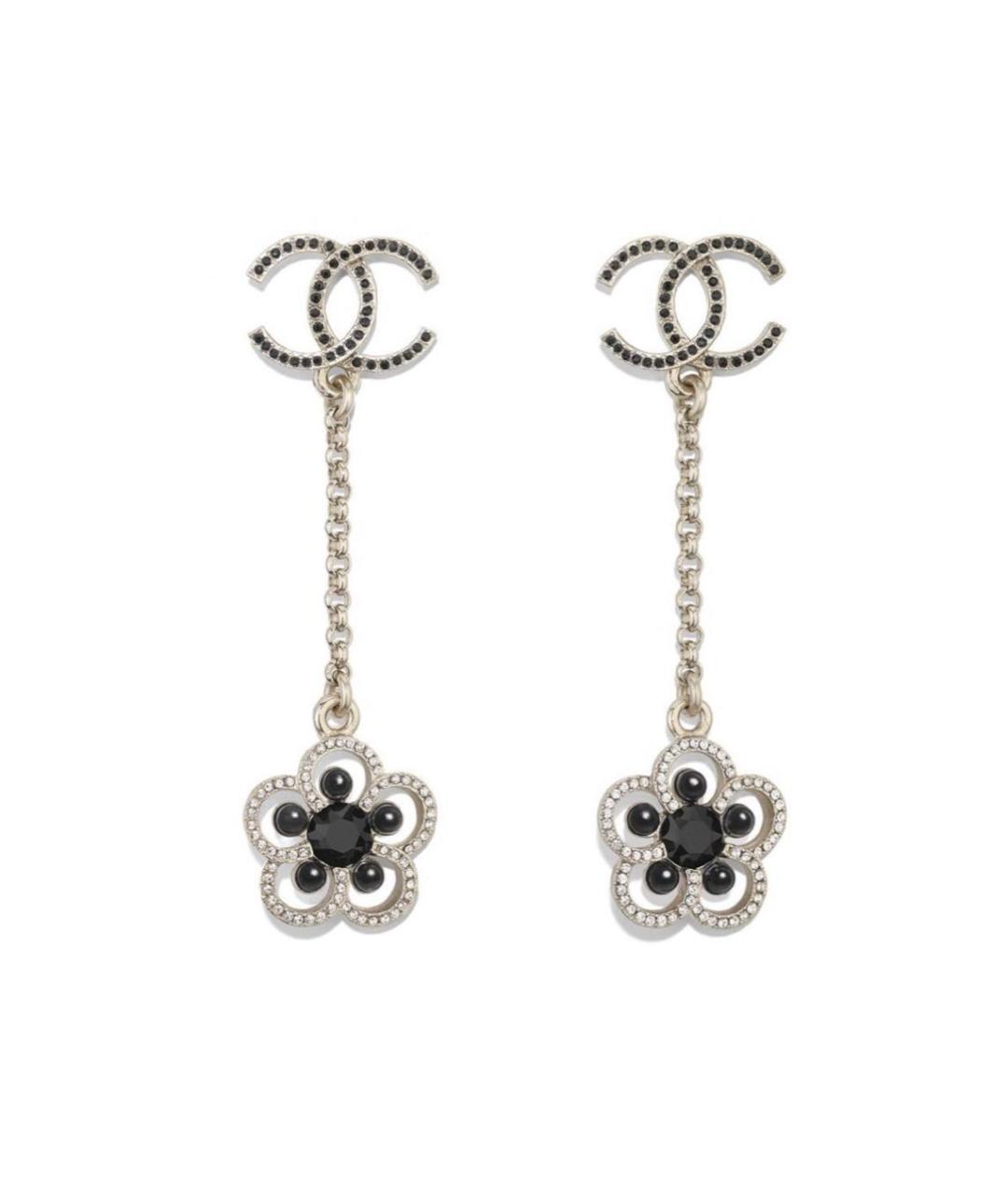 CHANEL Золотые серьги, фото 1