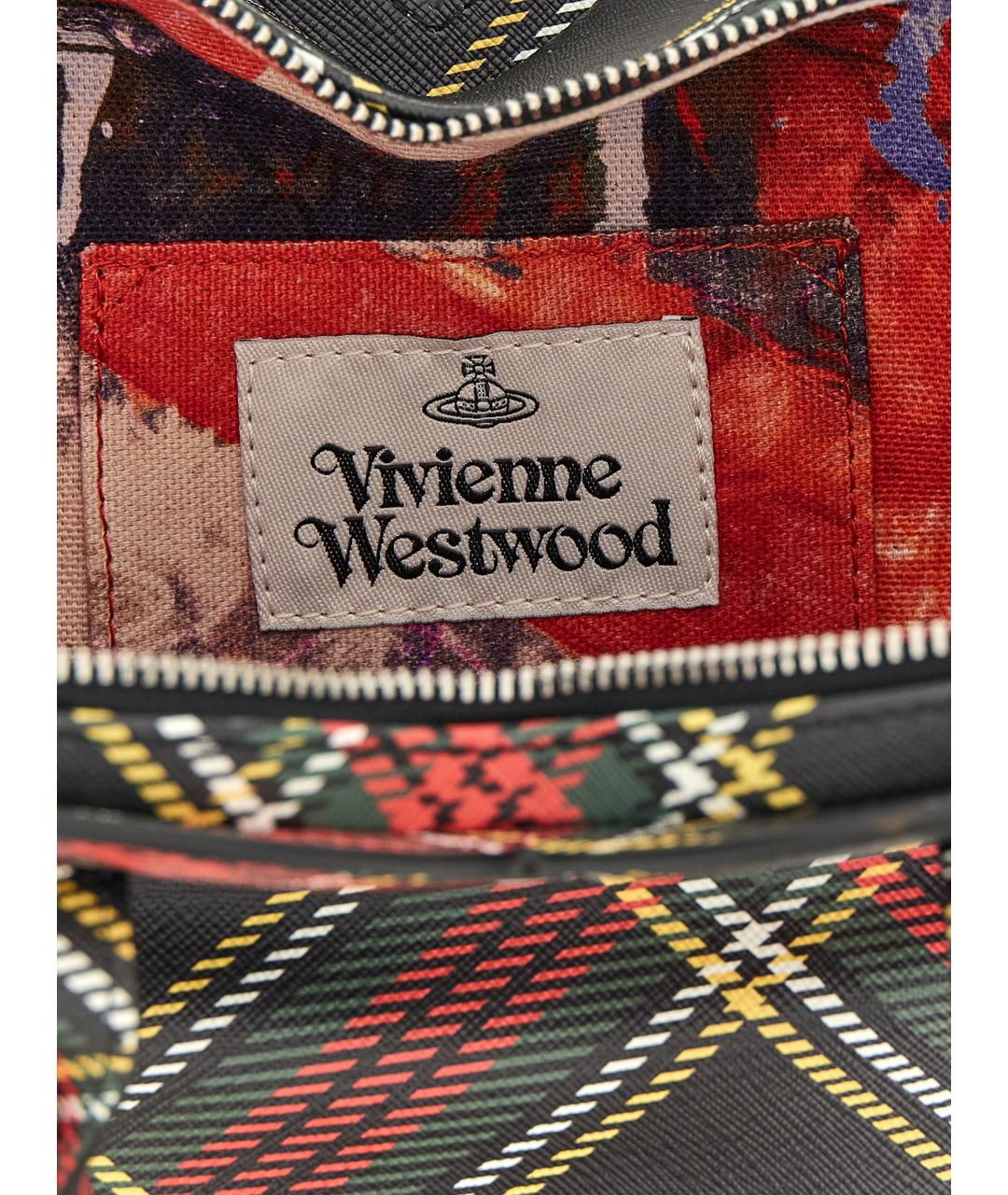 VIVIENNE WESTWOOD Мульти синтетическая сумка через плечо, фото 4