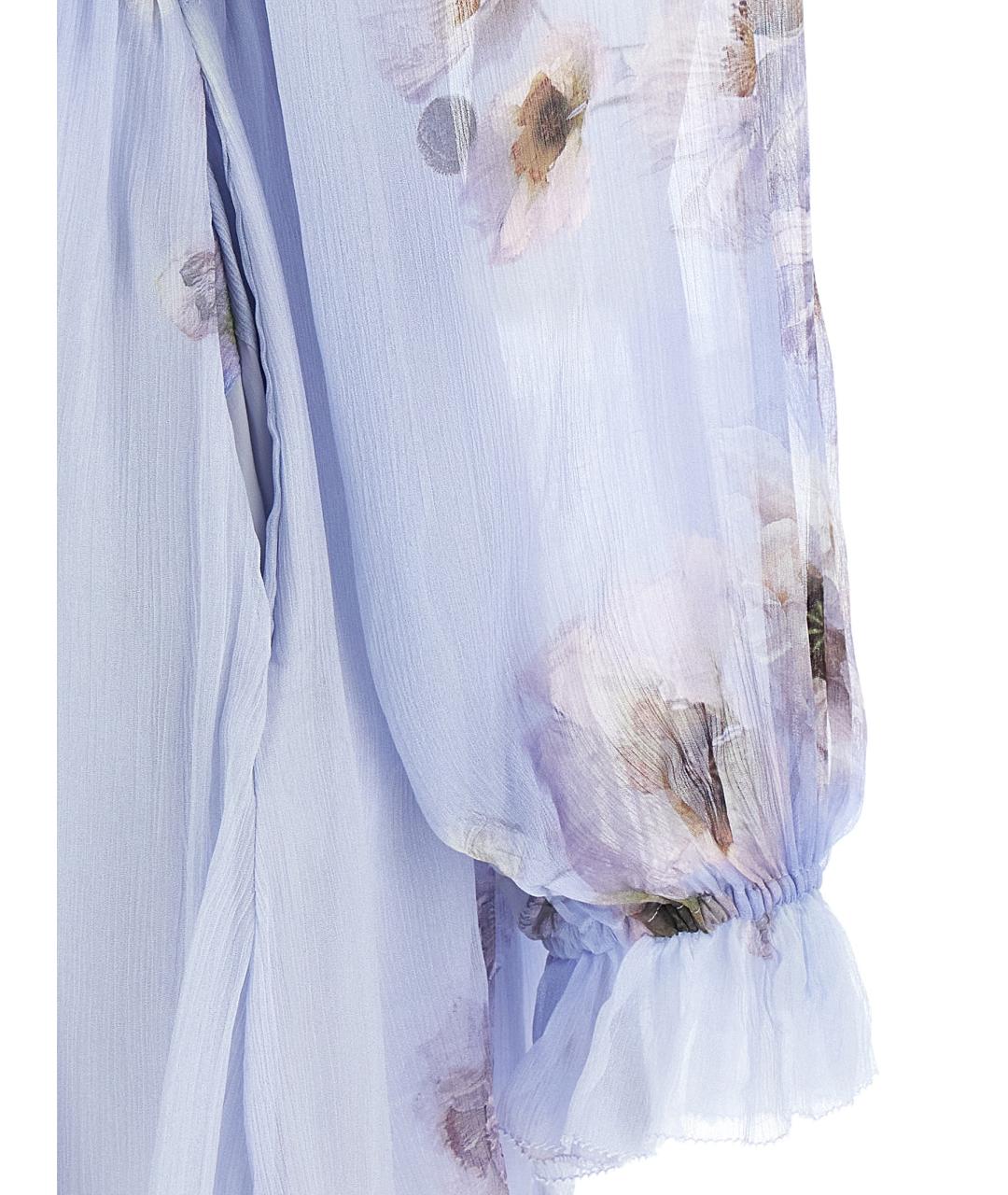 ZIMMERMANN Фиолетовый вискозный комбинезон, фото 4