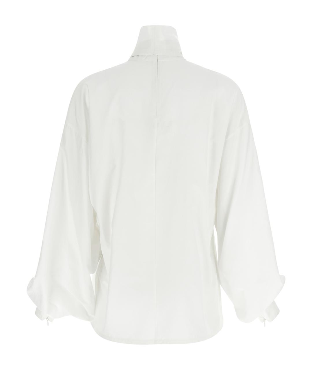 ZIMMERMANN Белая хлопковая блузы, фото 2