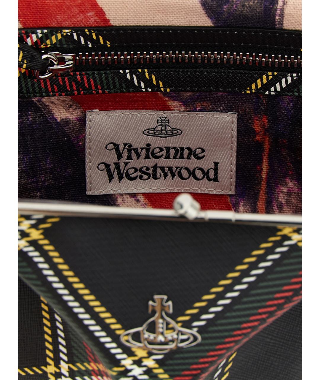 VIVIENNE WESTWOOD Мульти хлопковая сумка тоут, фото 4