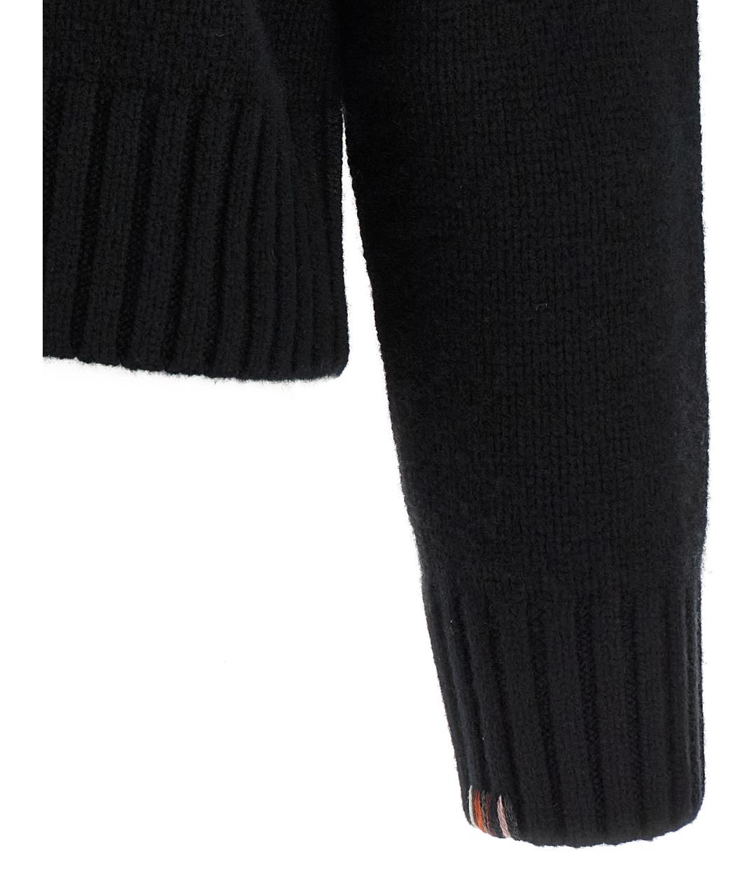 EXTREME CASHMERE Черный кашемировый джемпер / свитер, фото 4