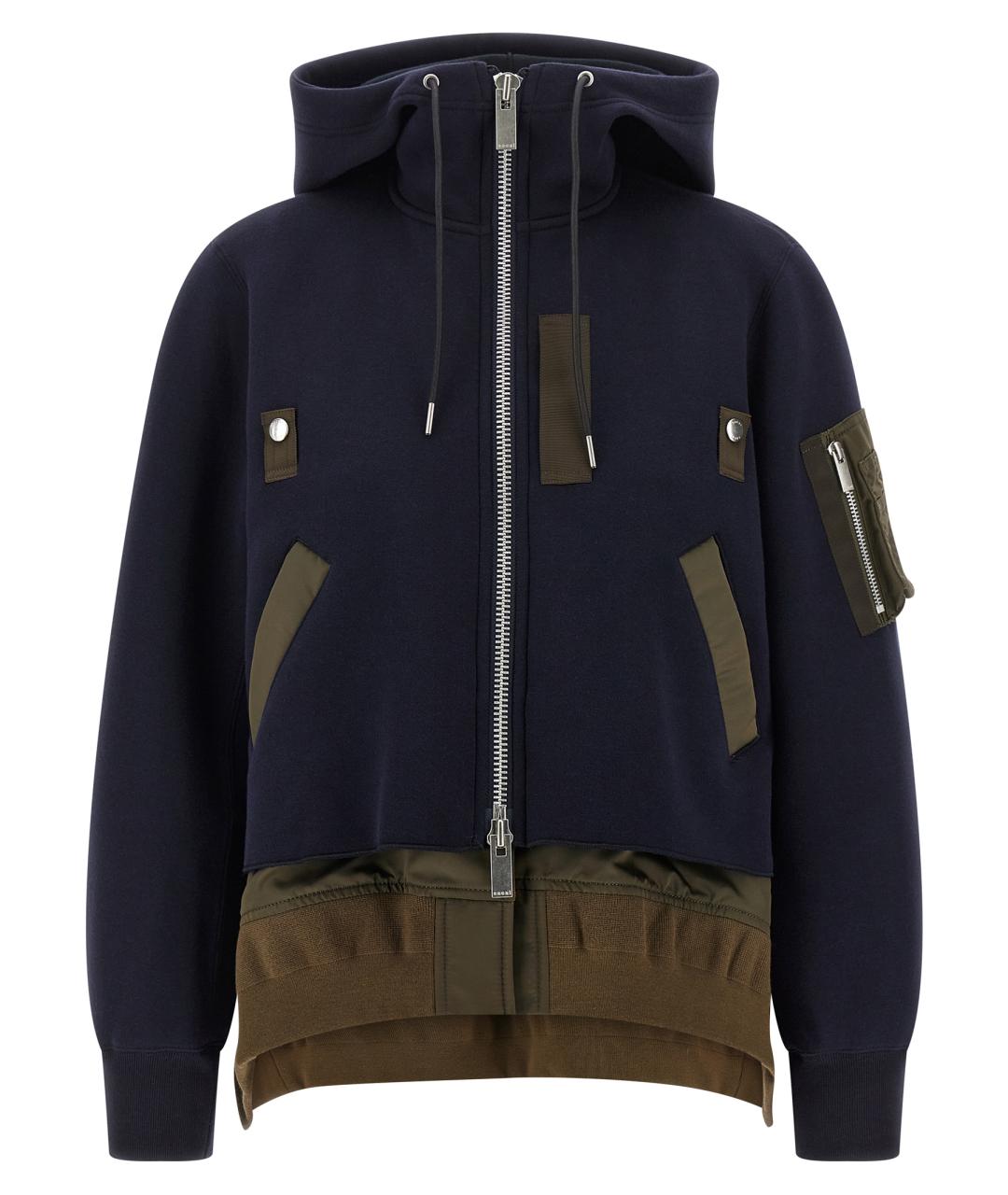 SACAI Темно-синяя куртка, фото 1