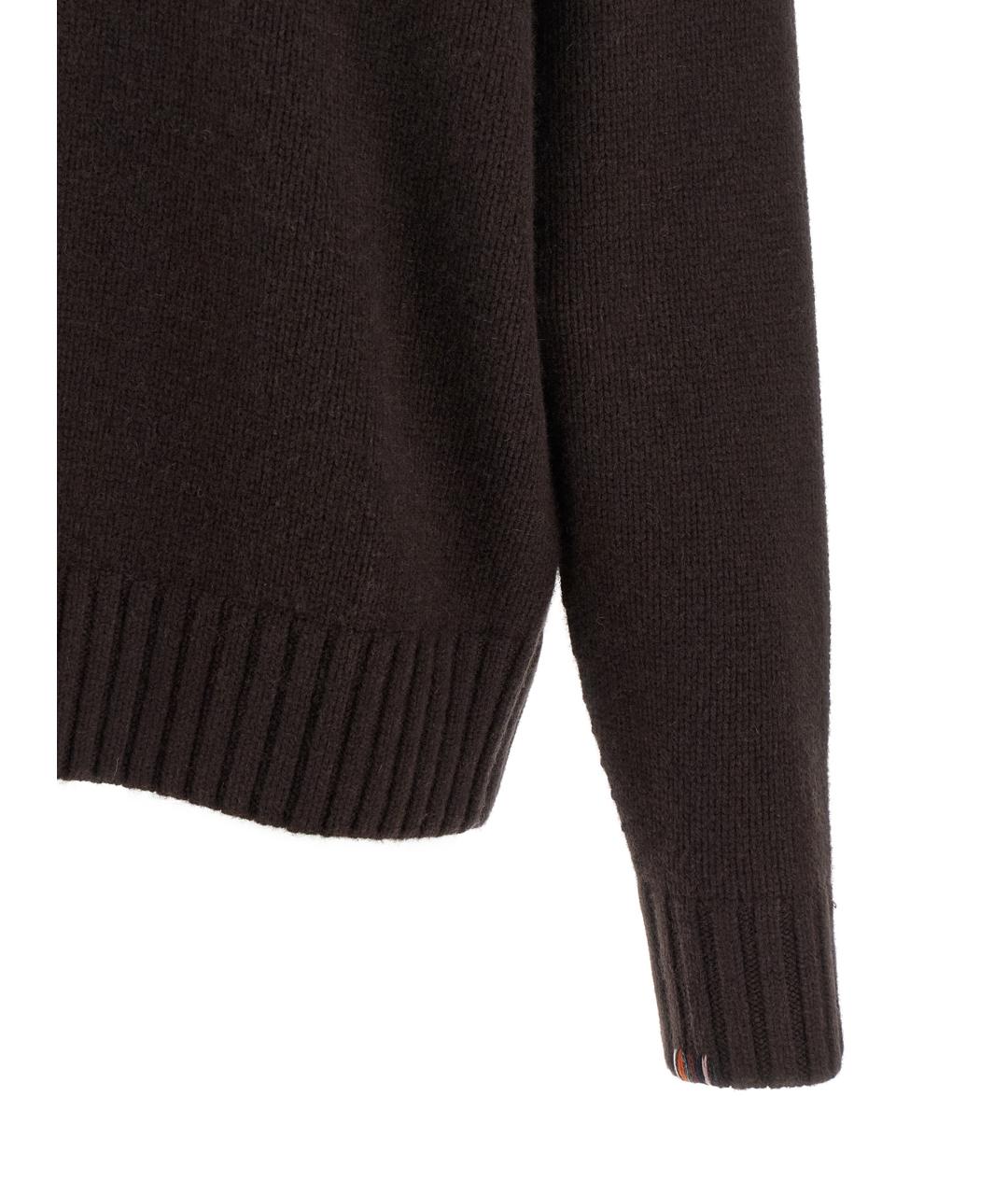 EXTREME CASHMERE Коричневый кашемировый джемпер / свитер, фото 4