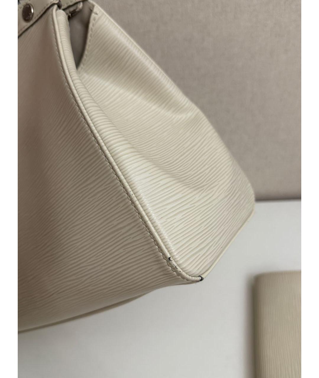 LOUIS VUITTON Белая сумка тоут, фото 4