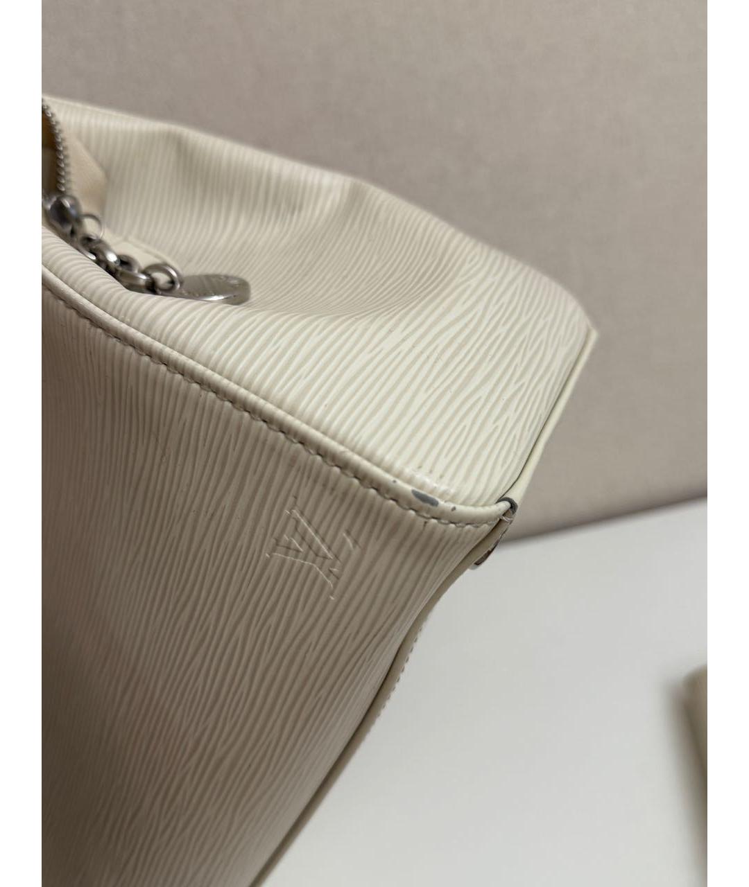 LOUIS VUITTON Белая сумка тоут, фото 3