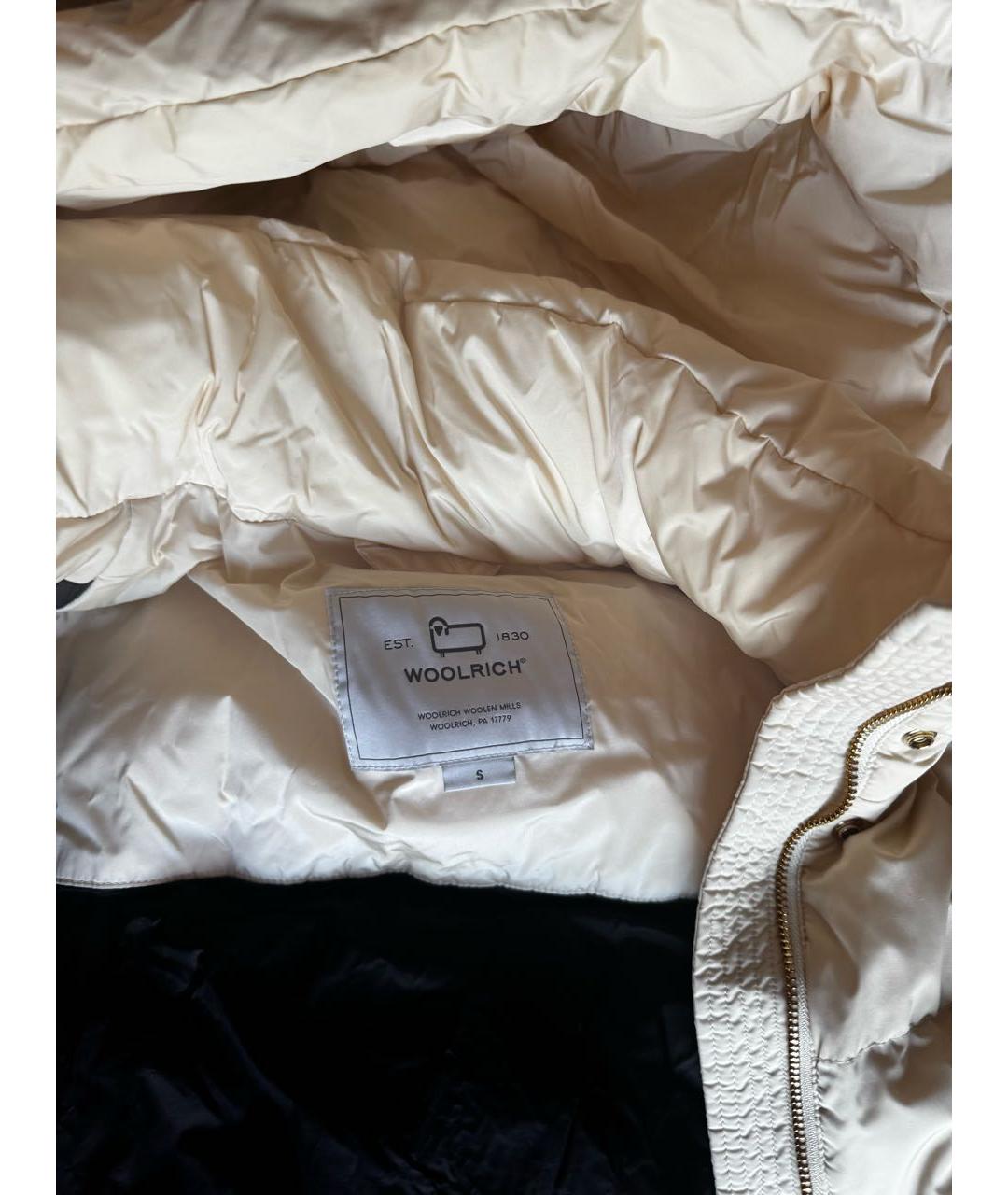 WOOLRICH Бежевый пуховик, фото 3