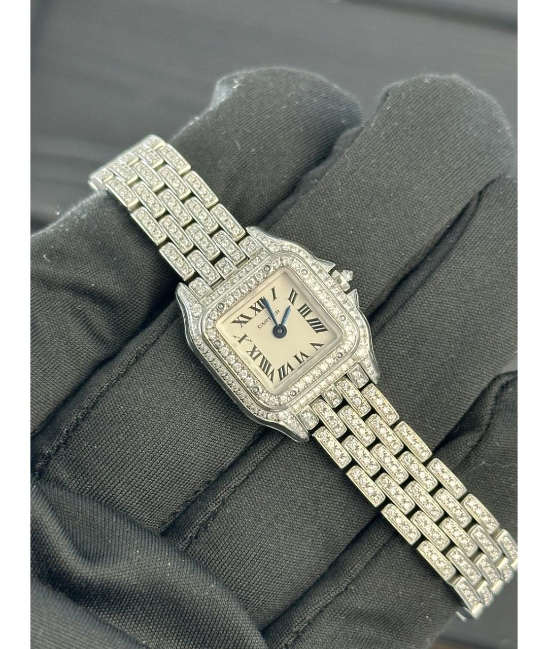 CARTIER Белые часы, фото 2