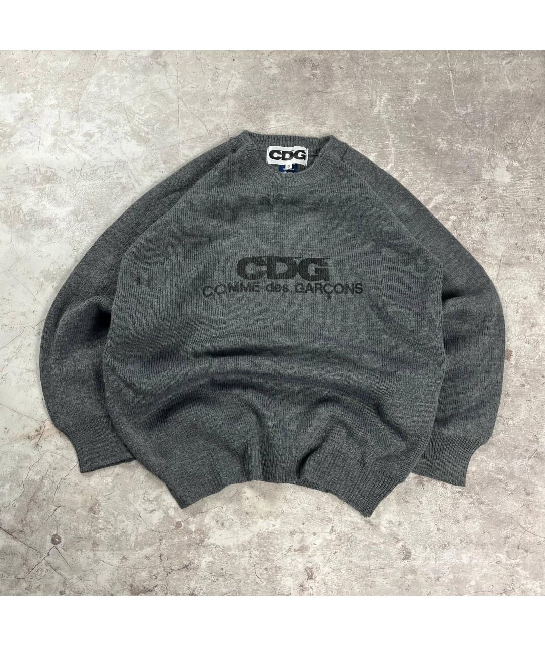 COMME DES GARÇONS Серый джемпер / свитер, фото 8