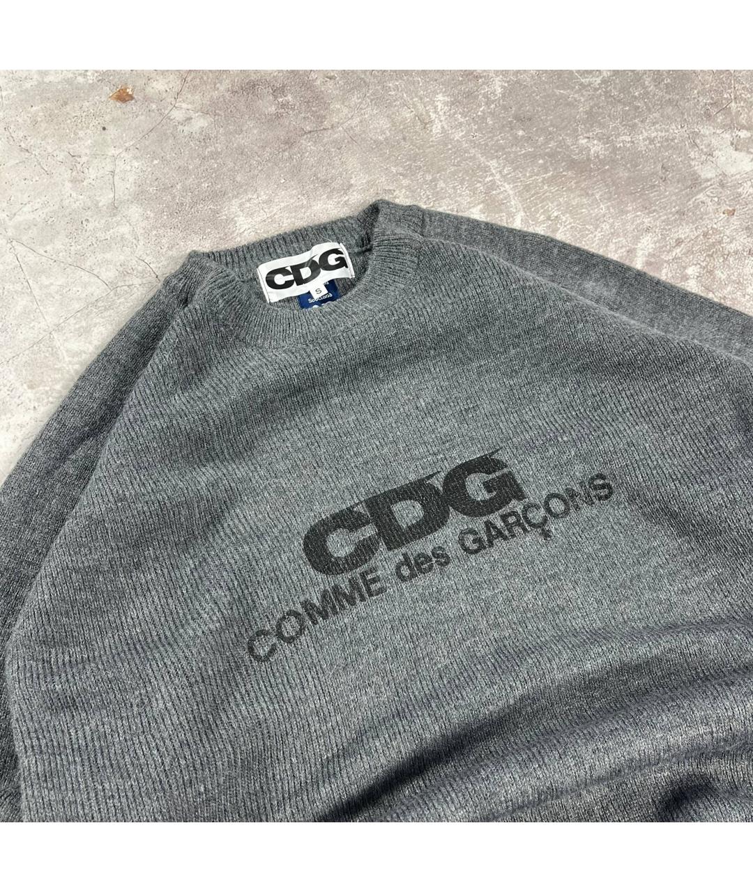 COMME DES GARÇONS Серый джемпер / свитер, фото 2